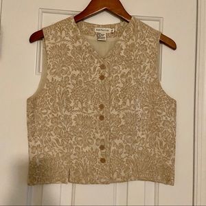 Ann Taylor Gold Vest 💛